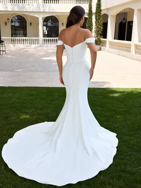 Sheath Off-the-Shoulder...