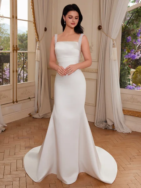 Sheath Straps Pleated...