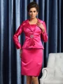 Satin Long Sleeves Special Occasion Wrap