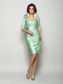 Taffeta 1/2 Sleeves Special Occasion Wrap
