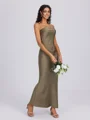 Sheath Straight Ankle-Length Bridesmaid Dress