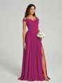 A-Line/Princess Sweetheart Floor-Length Sleeveless Jersey Bridesmaid Dress