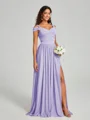 A-Line/Princess Sweetheart Floor-Length Sleeveless Jersey Bridesmaid Dress