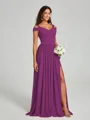 A-Line/Princess Sweetheart Floor-Length Sleeveless Jersey Bridesmaid Dress