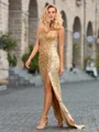 Sheath Sweetheart Sweep Train Dress