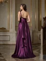 A-line/Princess Other Sweep Train Silk Like Satin Bridesmaid Dresses