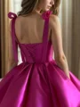 A-line/Princess Silk like Satin Sweetheart Sleeveless Short/Mini Homecoming Dress