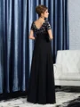 A-Line/Princess V-neck Floor-Length Chiffon Mother of the Bride Dresses