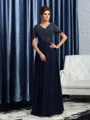 A-Line/Princess V-neck Floor-Length Chiffon Mother of the Bride Dresses