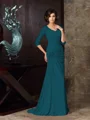 Trumpet/Mermaid Sweetheart Sweep Train Chiffon Mother of the Bride Dresses