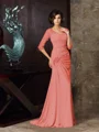Trumpet/Mermaid Sweetheart Sweep Train Chiffon Mother of the Bride Dresses