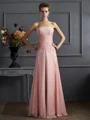 A-Line/Princess Sweetheart Floor-Length Chiffon Mother of the Bride Dresses With Appliques Lace