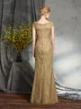 Sheath/Column Bateau Floor-Length Lace Mother of the Bride Dresses With Lace