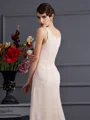 Sheath/Column Square Floor-Length Chiffon Mother of the Bride Dresses