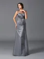 Sheath/Column Scoop Floor-Length Net Mother of the Bride Dresses With Beading
