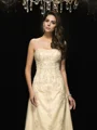 A-Line/Princess Sweetheart Floor-Length Net Mother of the Bride Dresses
