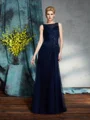 Sheath/Column Bateau Floor-Length Net Mother of the Bride Dresses With Appliques Lace