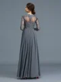 A-Line/Princess V-neck Floor-Length Chiffon Mother of the Bride Dresses With Ruffles