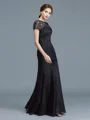 Trumpet/Mermaid Scoop Floor-Length Lace Mother of the Bride Dresses With Lace