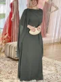 Sheath/Column Scoop Floor-Length Chiffon Mother of the Bride Dresses With Ruffles