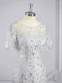 A-Line/Princess Bateau Floor-Length Tulle Mother of the Bride Dresses With Ruffles