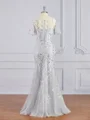 A-Line/Princess Bateau Floor-Length Tulle Mother of the Bride Dresses With Ruffles