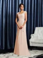 Sheath/Column Sweetheart Sweep Train Chiffon Mother of the Bride Dresses With Appliques Lace