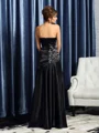 A-Line/Princess Sweetheart Floor-Length Satin Mother of the Bride Dresses With Appliques Lace