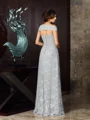 A-Line/Princess Off-the-Shoulder Floor-Length Chiffon Mother of the Bride Dresses With Appliques Lace