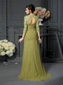 A-Line/Princess Sweetheart Floor-Length Chiffon Mother of the Bride Dresses With Flower