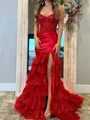Sheath Sweetheart Appliques Lace Court Train Silk Like Satin Corset Dress