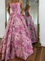 A-line Other Straight Sleeveless Floor-Length Prom Dresses