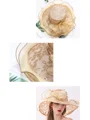 Ladies' Glamourous Organza Silk Flower Adjustable Kentucky Derby Hats/Tea Party Hats
