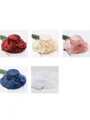 Ladies' Elegant Organza Silk Flower Adjustable Kentucky Derby Hats/Tea Party Hats