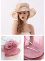 Ladies' Beautiful Silk Flower Kentucky Derby Hats/Tea Party Hats