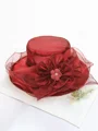 Ladies' Elegant Silk Flower Kentucky Derby Hats/Tea Party Hats