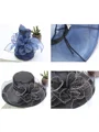Ladies' Romantic Organza Silk Flower Adjustable Kentucky Derby Hats/Tea Party Hats