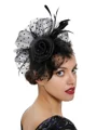 Ladies' Charming Tulle With Feather Tea Party Hats
