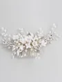 Bright Czech Imitation Pearl Headpieces