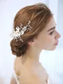Bright Czech Imitation Pearl Headpieces