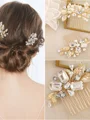 Charming Alloy With Rhinestone Combs & Barrettes