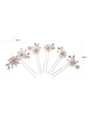 Beautiful Alloy With Flower Combs & Barrettes(5 Pieces)