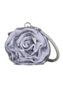 Charming Silk With Flower Evening/Party Handbags