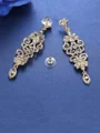 Charming Rhinestone Earrings For Wedding Bridal