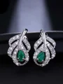 Gorgeous Alloy With Rhinestone Earrings