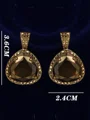 Luxurious Alloy With Rhinestone Earrings