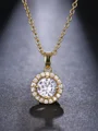 Fashion Alloy With Rhinestone Necklace