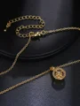 Fashion Alloy With Rhinestone Necklace