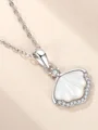 Charming Alloy With Rhinestone Necklaces(With Earrings)