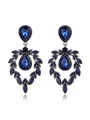 Graceful Alloy With Rhinestone Earrings
